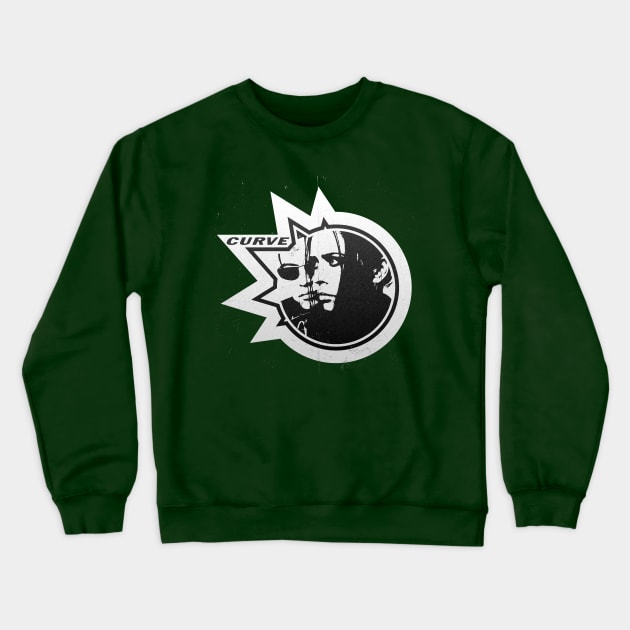 CURVE Crewneck Sweatshirt by Aries Custom Graphics